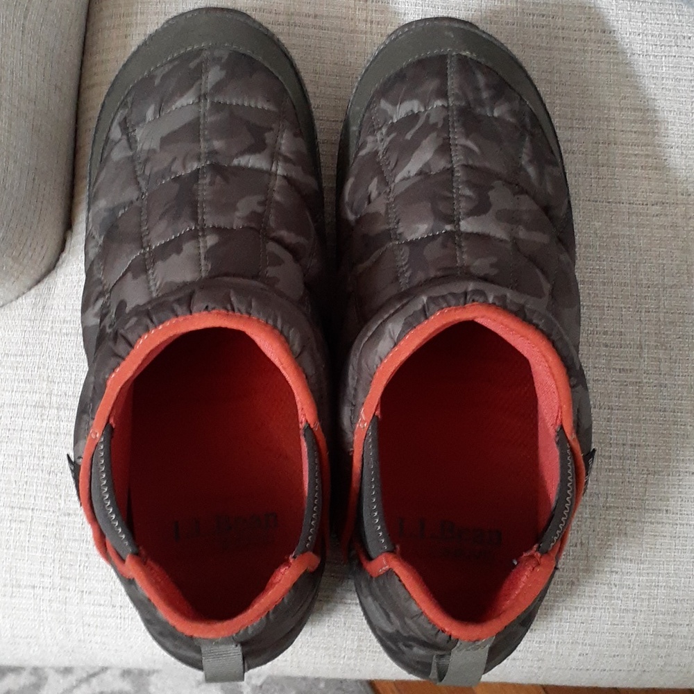 LL Bean Mountain Camo Slip On House Shoe - Picture 3 of 5